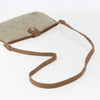 Christian Dior Vintage Honeycomb Canvas and Leather