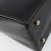 Salvatore Ferragamo Gancini Convertible Top Handle Leather
