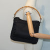 Gucci Vintage Bamboo Handle Nylon