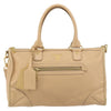 Prada Front Zip Convertible Satchel Cervo Leather
