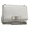 Salvatore Ferragamo Vara Chain Flap Leather
