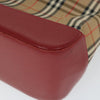 Burberry Nova Check Leather and Nylon