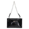 Salvatore Ferragamo Gancini Chain Patent leather