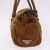 Prada Pushlock Tote Suede