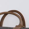 Christian Dior Vintage Honeycomb Boston Canvas and Leather