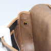 Christian Dior Vintage Honeycomb Canvas and Leather