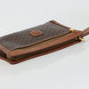 Celine Logo Triomphe Canvas and leather