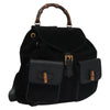 Gucci Vintage Bamboo Suede