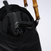 Gucci Vintage Bamboo Handle Tote Nylon