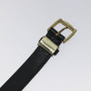 Christian Dior Vintage Oversized Belt Metal and Leather