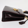 Gucci Vintage Lady Lock Top Handle Leather