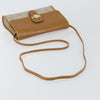 Christian Dior Vintage Honeycomb Flap Canvas and Leather