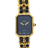 Chanel Premiere Rock Quartz Plated Metal and Leather