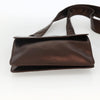 Chanel Vintage Logo Flap Messenger Leather