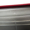 Chanel Camellia Zip Around Organizer Leather