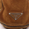 Prada Pushlock Tote Suede