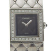 Chanel Matelasse Quartz Stainless Steel with Diamond Bezel