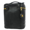 Chanel Vintage Timeless Cosmetic Case Caviar