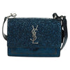 Saint Laurent Sunset Satchel Glitter