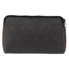 Christian Dior Vintage Honeycomb Zip Coated Canvas