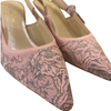 Christian Dior Women's J'Adior Slingback Pumps Printed Fabric
