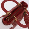 Christian Dior Supple Lady Dior Cannage Studded Lambskin