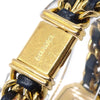 Chanel Premiere Rock Quartz Plated Metal and Leather