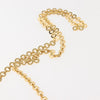 Salvatore Ferragamo Vintage Gancini Chain Suede