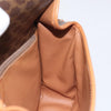 Celine Vintage Macadam Circle Logo Canvas and Leather
