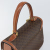 Celine Vintage Convertible Top Handle Macadam Coated Canvas