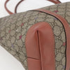 Gucci Joy Plus Tote GG Coated Canvas with Leather
