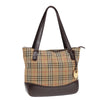 Burberry Nova Check Tote canvas check pattern