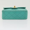Chanel Square Classic Single Flap Quilted Lambskin
