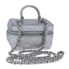 Chanel Classic Vanity Case with Chain Quilted Caviar