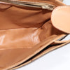 Celine Vintage Macadam Circle Logo Canvas and Leather