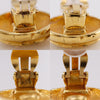 Chanel Vintage CC Clip-On Metal
