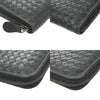 Bottega Veneta Intrecciato Long Zip Leather