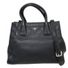 Prada Vitello Daino Convertible Tote Vitello Daino