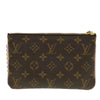 Louis Vuitton Double Zip Pochette Limited Edition Vivienne Xmas Monogram Canvas