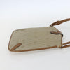 Christian Dior Vintage Honeycomb Canvas and Leather