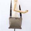 Gucci Zip Top Messenger GG Coated Canvas