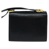 Salvatore Ferragamo Gancini Flap Leather