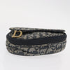 Christian Dior Saddle Zip Diorissimo Canvas