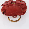 Gucci Vintage Bamboo Suede