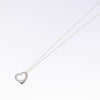 Tiffany & Co. Elsa Peretti Open Heart Pendant Sterling Silver