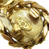 Chanel CC Button Clip-On Metal with Faux Pearl