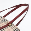 Burberry Nova Check Tote Canvas and Leather