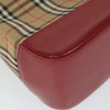 Burberry Nova Check Leather and Nylon