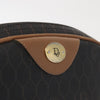 Christian Dior Vintage Honeycomb Canvas and Leather