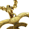 Chanel CC Heart Pendant Metal